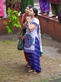  Devotees doing darshan of Swamishri