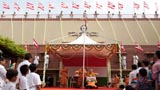  Swamishri hoists the flag
