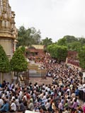  Devotees doing darshan of Swamishri