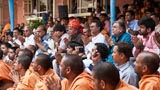  Devotees doing darshan of Swamishri