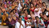  Devotees doing darshan of Swamishri