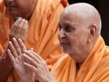  Swamishri in a divine, jovial mood