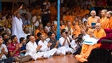  Devotees doing darshan of Swamishri