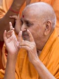  Swamishri in a divine, jovial mood