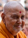  Swamishri in a divine, jovial mood
