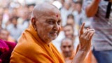  Swamishri in a divine, jovial mood