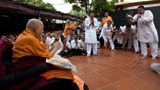 A skit presentation before Swamishri