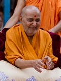  Swamishri in a divine, jovial mood