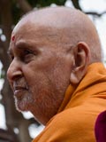  Swamishri in a divine, jovial mood
