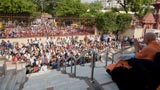  Devotees doing darshan of Swamishri