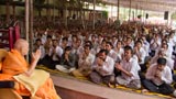  Devotees doing darshan of Swamishri