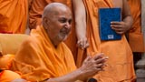  Swamishri in a divine, jovial mood