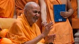  Swamishri in a divine, jovial mood