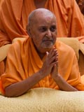  Swamishri in a divine, jovial mood
