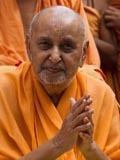  Swamishri in a divine, jovial mood