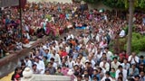  Devotees doing darshan of Swamishri