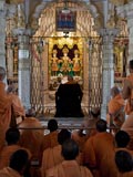  Swamishri engrossed in darshan