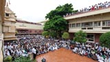  Devotees doing darshan of Swamishri