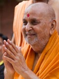  Swamishri in a divine, jovial mood
