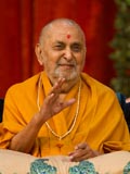  Swamishri in a divine, jovial mood