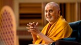  Swamishri in a divine, jovial mood