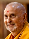  Swamishri in a divine, jovial mood