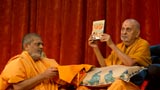  Swamishri inaugurates a video publication 'Satsang Darshan 118'
