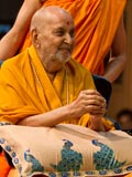  Swamishri in a divine, jovial mood