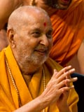  Swamishri in a divine, jovial mood