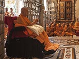  Swamishri engrossed in darshan