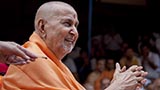  Swamishri in a divine, jovial mood