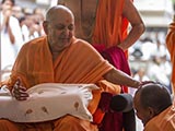  Swamishri in a divine, jovial mood