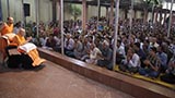  Devotees doing darshan of Swamishri