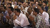  Devotees doing darshan of Swamishri