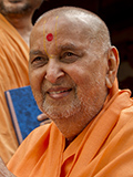  Swamishri in a divine, jovial mood