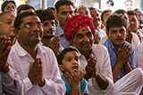  Devotees doing darshan of Swamishri