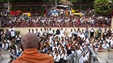  Devotees doing darshan of Swamishri