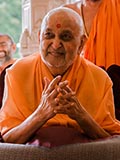  Swamishri in a divine, jovial mood
