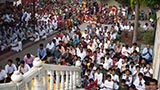 Devotees doing darshan of Swamishri