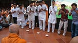  A skit presentation before Swamishri