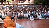  Devotees doing darshan of Swamishri