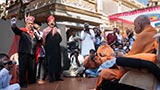  A skit presentation before Swamishri