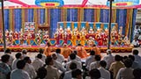  Senior sadhus perform pratishtha mahapuja