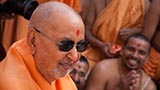  Swamishri in a divine, jovial mood