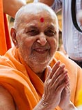  Swamishri in a divine, jovial mood
