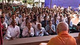  Devotees doing darshan of Swamishri