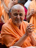  Swamishri in a divine mood