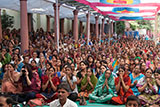  Devotees doing darshan of Swamishri