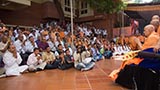  Devotees doing darshan of Swamishri