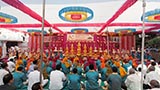 Kalashas and flagstaffs of BAPS Shri Swaminarayan Mandir, Chino Hills-CA and Murtis to be consecrated at BAPS Shri Swaminarayan Mandirs in Seattle-WA, Sacramento-CA and Phoenix-AZ, USA